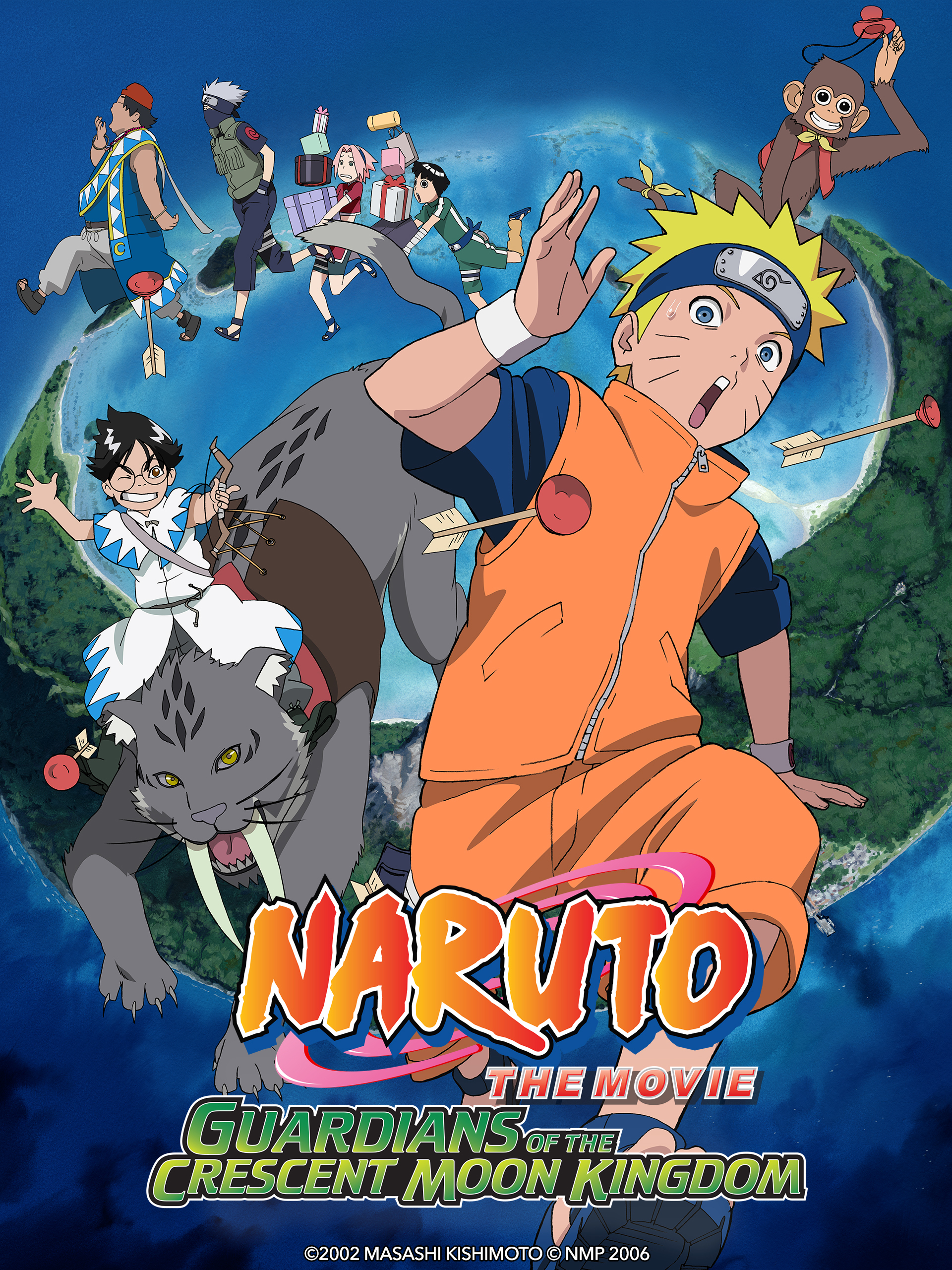 Anime Naruto the Movie 3: Guardians of the Crescent Moon Kingdom